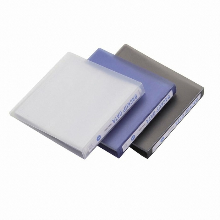 책꽃이형 CD/DVD 케이스 12장(CCD-F12Mix)