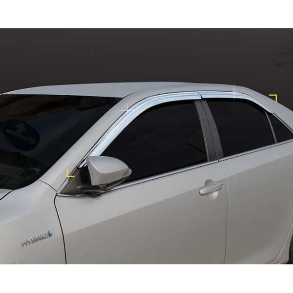 경동산업 크롬 선바이저 [수입차종] (뉴코롤라)_이미지