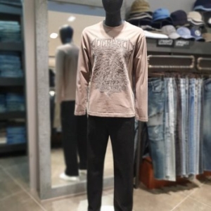  인디안 남성 PREMIUM 타투 빈티지 2color 긴팔티셔츠 BCKR24U391TS