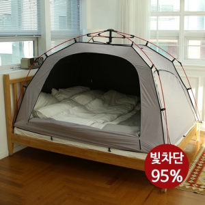 산들로 암막텐트 95 자동텐트 폴리 [싱글]
