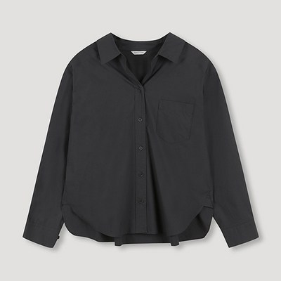 쉬즈미스 오픈카라 베이직 셔츠 SWWSTN31040 DG 55 55 다크그레이_이미지