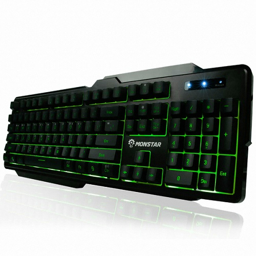 몬스타 데빌스킬 GK104 7컬러 LED 게이밍_이미지