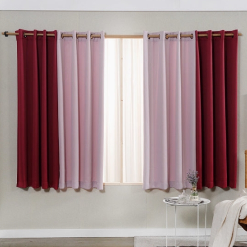 백광 라이크홈 솔리드 아일렛형 암막커튼 (2장, 135x170cm)_이미지