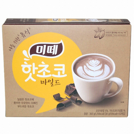 동서식품 미떼 핫초코 마일드 스틱 10개입 (6개)_이미지