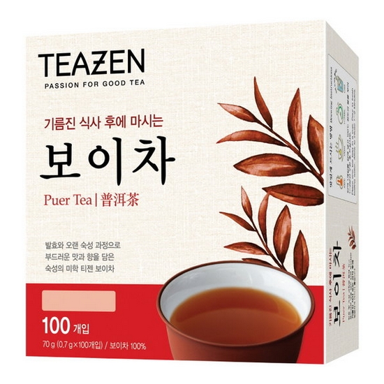 티젠 보이차 100T (4개)_이미지