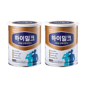 일동후디스 하이밀크 고칼슘 균형영양식 600g (2개)