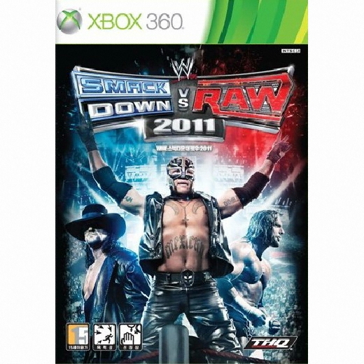 WWE 스맥다운 대 로우 2011 XBOX360 중고_이미지