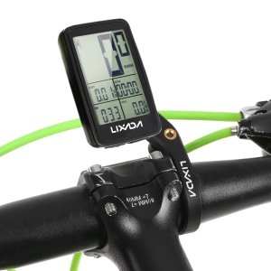 LIXADA  신규 실내 실외 자전거 USB 충전식 무선 사이클링 컴퓨터 속도계 주행 거리계 BKV-1206 11 가지 기