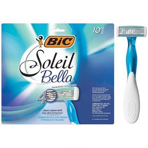 솔레일 벨라 오리지널 일회용 면도기 해외구매