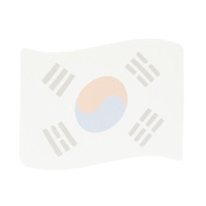 태극기 점착메모지
