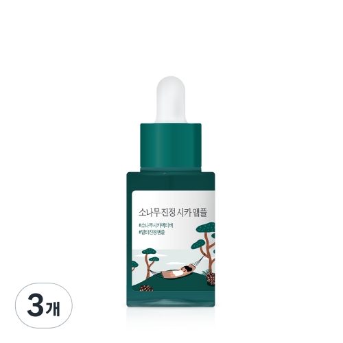 라운드랩 소나무 진정 시카 앰플 30ml (3개)_이미지