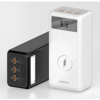 <b>MAXTILL</b> PD PPS 유무선 보조배터리 GM-PW3016 30000mAh
