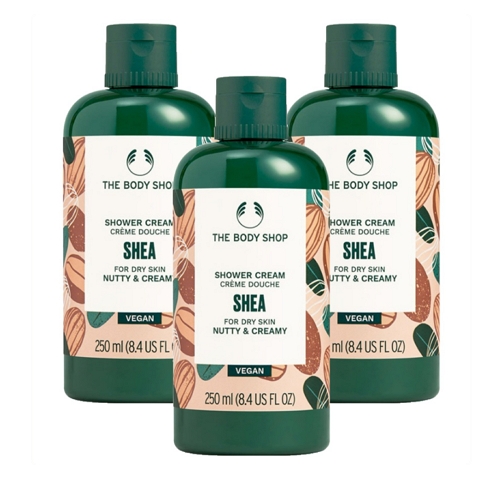 더바디샵 시어 샤워 크림 250ml (3개)_이미지