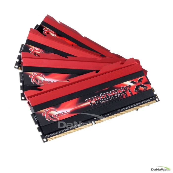 G.SKILL DDR3-2400 CL10 TRIDENT TX 패키지 티뮤 (32GB(8Gx4))_이미지