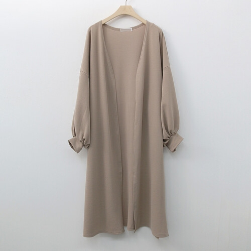 아이우먼 풍성퍼프나그랑가디건 NOQ565M402 빅사이즈_이미지