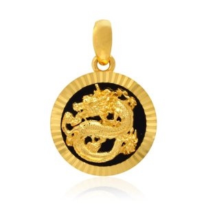 혼골드모아 골드모아 순금 펜던트 [오닉스 용 드래곤] 11.25g (1개)