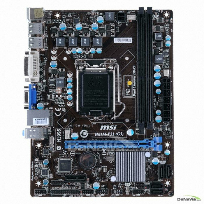 MSI H61M-P31 Gen3 (B3) 웨이코스 (리퍼비시)