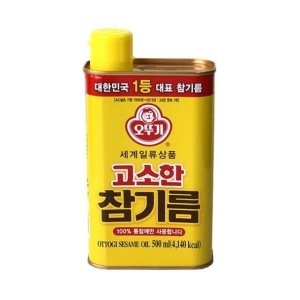 오뚜기 고소한 참기름 500ml