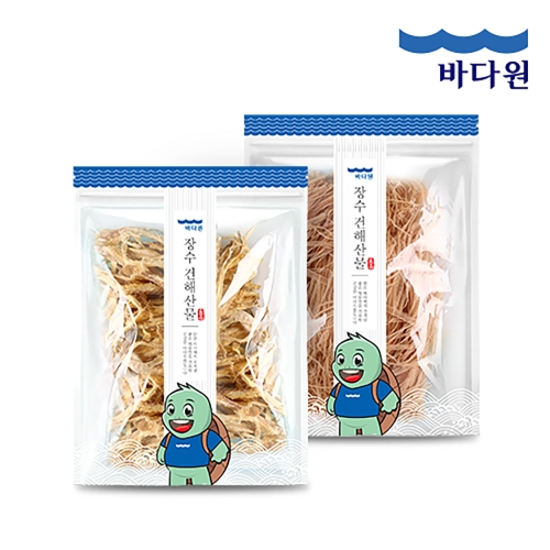 바다원  황태채 500g + 오징어실채 500g