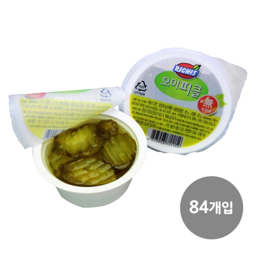 동서식품 리치스 오이 피클 80g (84개)_이미지