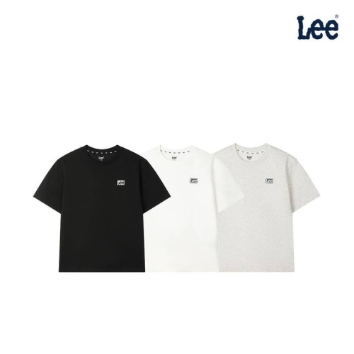 LEE 키즈 키즈 에센셜 박스 스몰트위치 반팔티셔츠 LK2602ST02_이미지