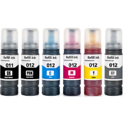 리필 T07J/T07K (T07J170, T07K170, T07K270, T07K370, T07K470, T07K570) 6색 세트