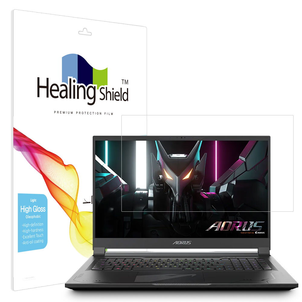 폰트리 힐링쉴드 기가바이트 AORUS 17X 2023 올레포빅 Light 액정보호필름