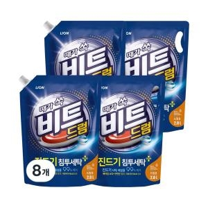 비트 드럼용 액상세제 리필 2L 8개_이미지
