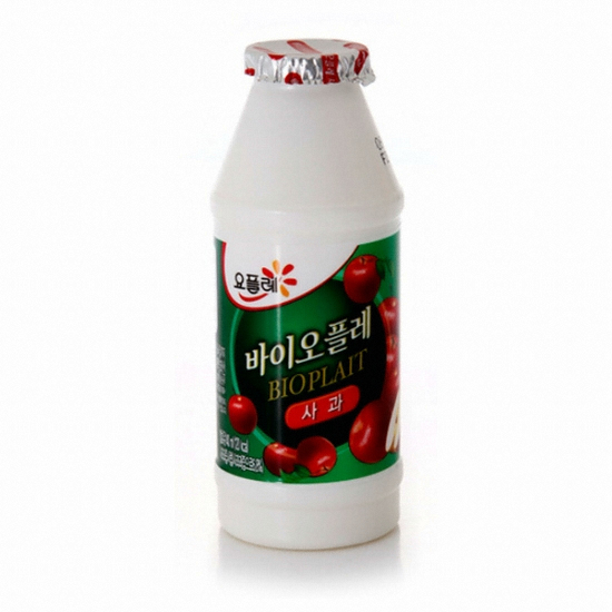 빙그레 바이오플레 사과 130ml (32개)