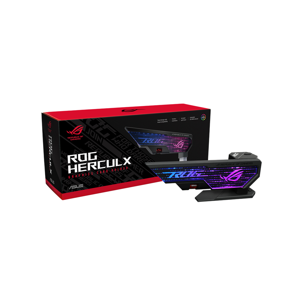 ASUS ROG Herculx Graphics Card Holder (블랙)