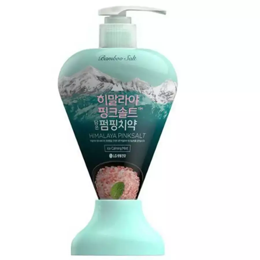 LG생활건강 페리오 히말라야 핑크솔트 담은 펌핑치약 아이스카밍민트 285g (8개)