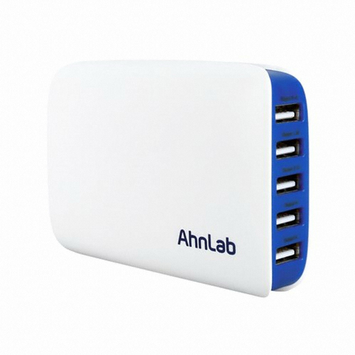 AhnLab 2.1A 5포트 충전기 MP-508_이미지