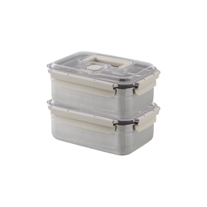 숨쉬는 스텐 김치통 정사각 3L