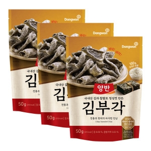 동원F&B 양반 찹쌀 김부각 50g (3개)