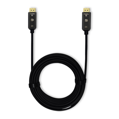 DisplayPort v1.4 하이브리드 광케이블
