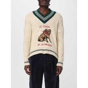 �߷�Ƽ�� 7V3KC35EB2M/R VALE-581 Butter-coloured sweater with Le Chien de la M..