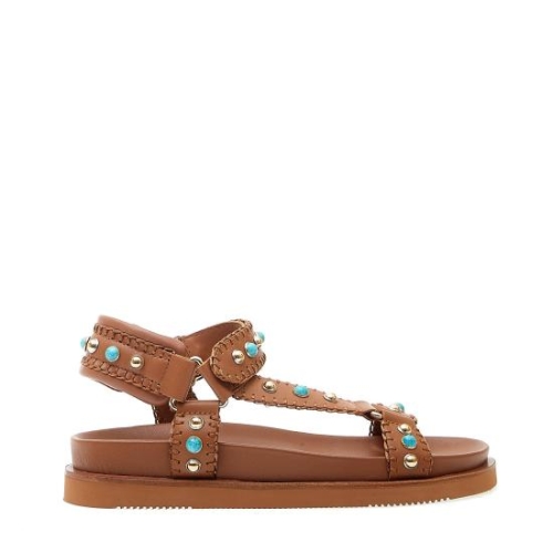 ASH 샌들 UTOPIA02S24 Tan Leather