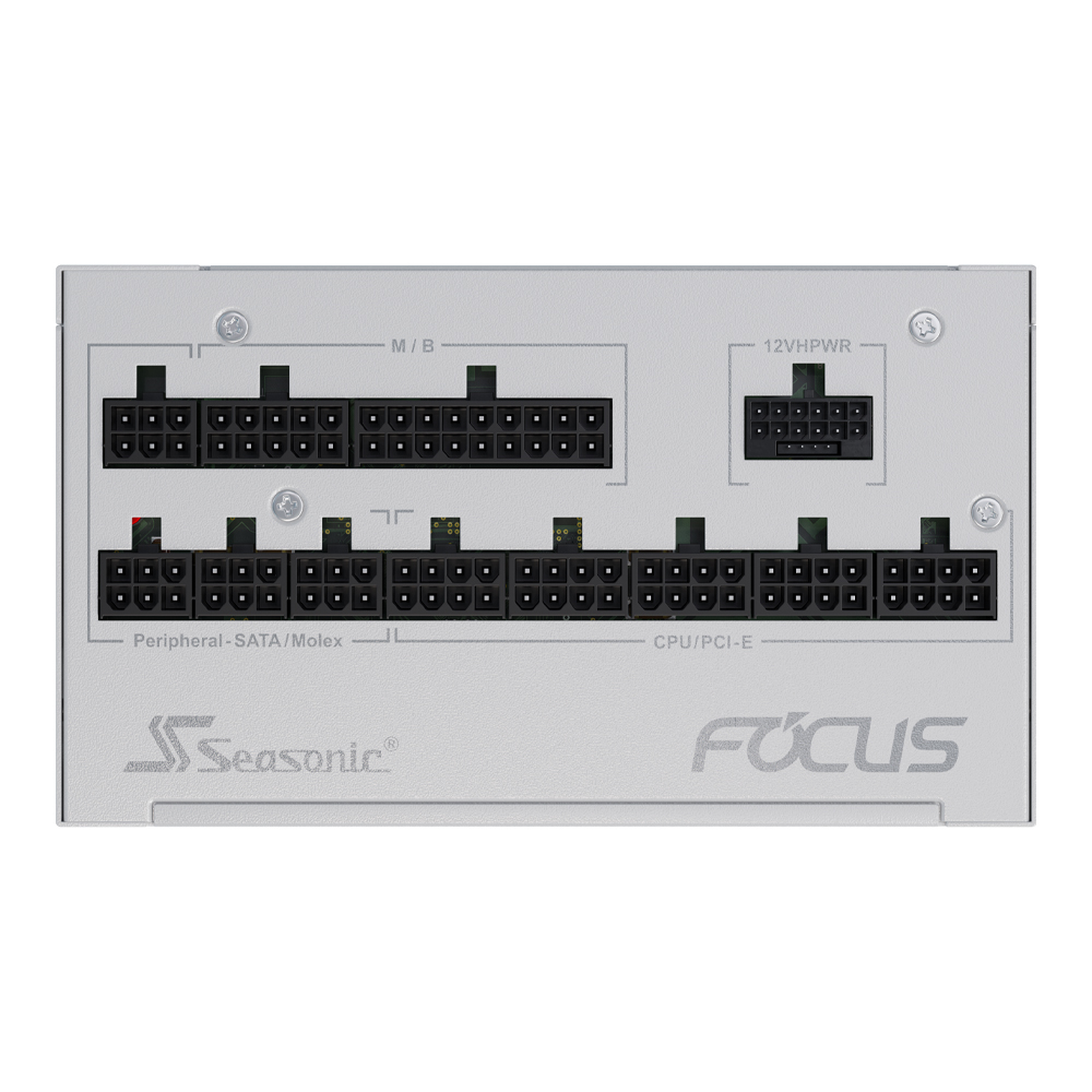시소닉 NEW FOCUS GX-850 GOLD 풀모듈러 화이트 ATX3.0_이미지