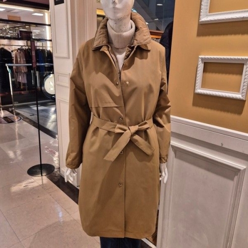 수인터내셔날 BCBG 봄25 메이플 트렌치코트 B5A1N703