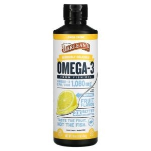 아이허브 오메가-3 피쉬 오일 레몬 크림 454g 16oz 빠른직구