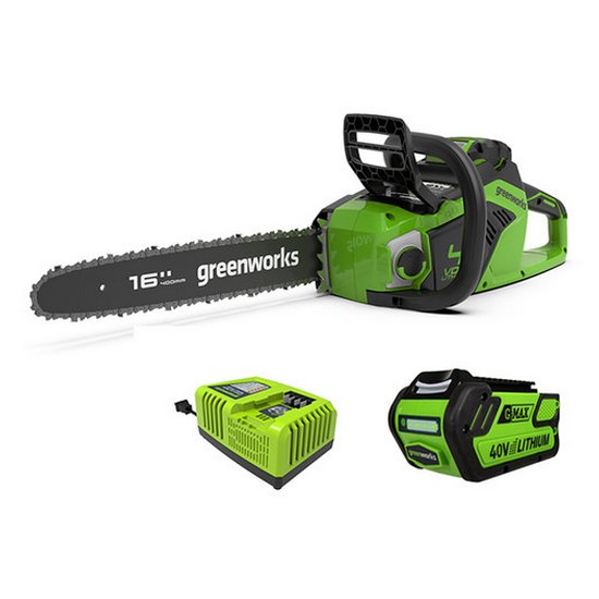 그린웍스 G-MAX 40V 다이렉트 체인톱 400mm (4.0Ah, 배터리 1개)_이미지