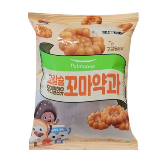 풀무원 고칼슘 우리밀함유 꼬마약과 200g이미지입니다. 누르면 해당 게시물로 새창이동합니다.