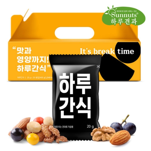  선명농수산 하루간식 선물세트 20입 400g [1개]