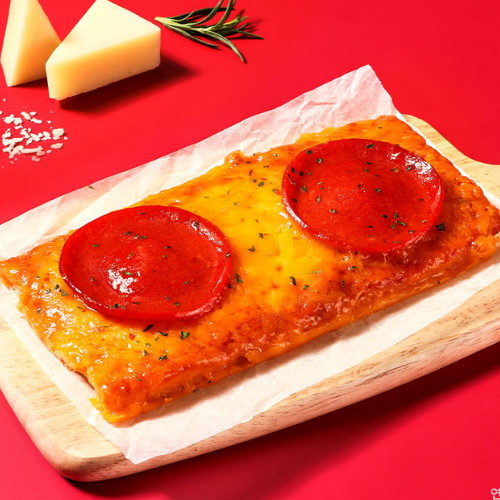 피자에땅 빅 페퍼로니 사각피자 125g (1개)_이미지