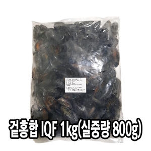 다인 다인푸드 IQF 겉홍합 국산 실중량 냉동홍합