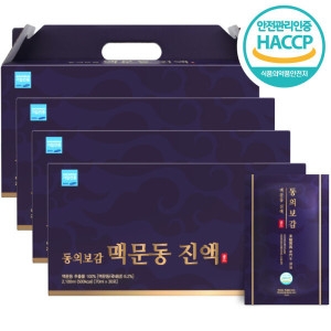  이너블릭 동의보감 맥문동 진액 70ml 30포 [4개]