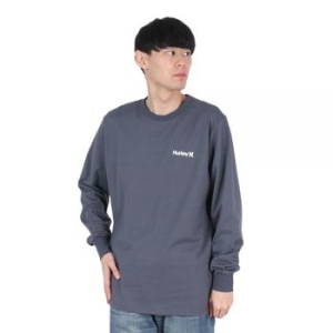 헐리 맨즈 TRIBAL LOGL 롱 슬리브 티셔츠 24XBMCLS030-NVGY -다크 그레이 238676_이미지