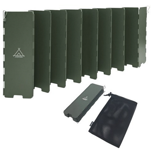 자캠 캠프 스토브 16단 윈드스크린 밀리터리 그린