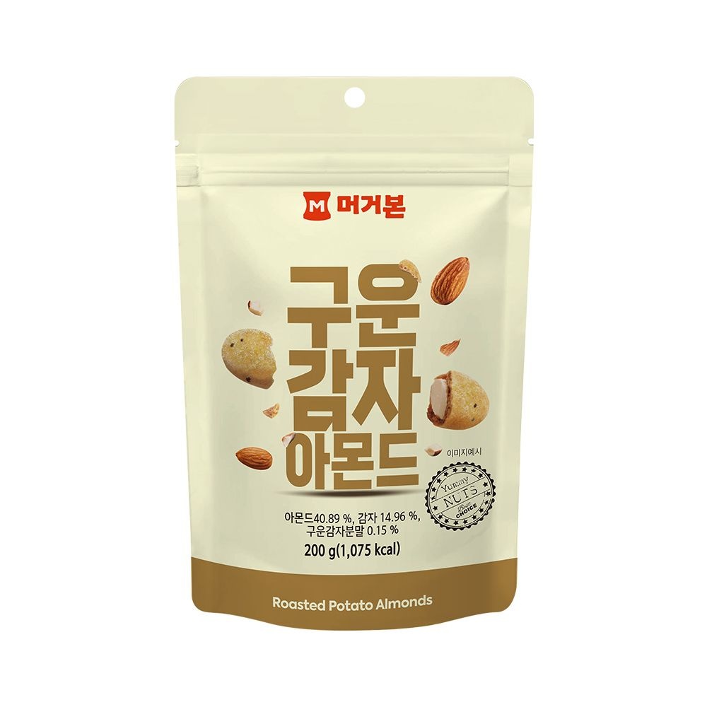 머거본 구운 감자 아몬드 200g (3개)_이미지