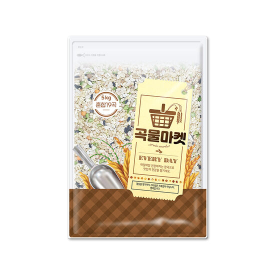 곡물마켓 발아현미 혼합19곡 5kg (1개)_이미지